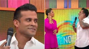 Karla Tarazona presentó a Christian Domínguez como el nuevo conductor de “Préndete”