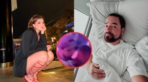 Alex Béjar y Franco Cabrera son ampayados: española dio apasionado beso a ex de Ethel Pozo